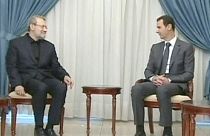 Спикер иранского меджлиса и сирийский президент встретились в Дамаске