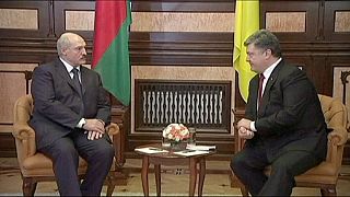 Il presidente bielorusso Lukashenko in visita a Kiev