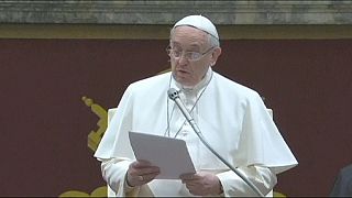 Pope hits out at Cardinals' 'lust for power'