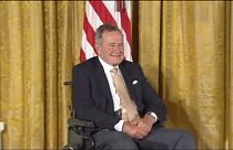 George Bush, 90 ans, hospitalisé pour des difficultés respiratoires