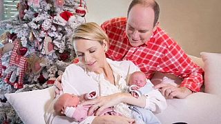 First photos of Monaco royal twins
