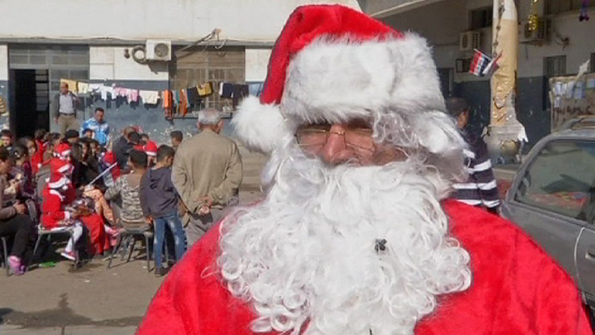 Irak'ta buruk Noel Bayramı kutlaması