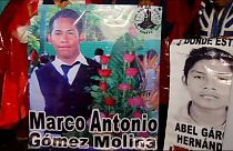 خانواده های دانشجویان ربوده شده مکزیکی، شب کریسمس تظاهرات کردند