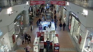 Los rusos apuran sus compras antes de las vacaciones de la crisis
