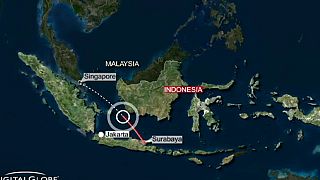 Gran operación de búsqueda del avión indonesio desaparecido con 162 personas a bordo