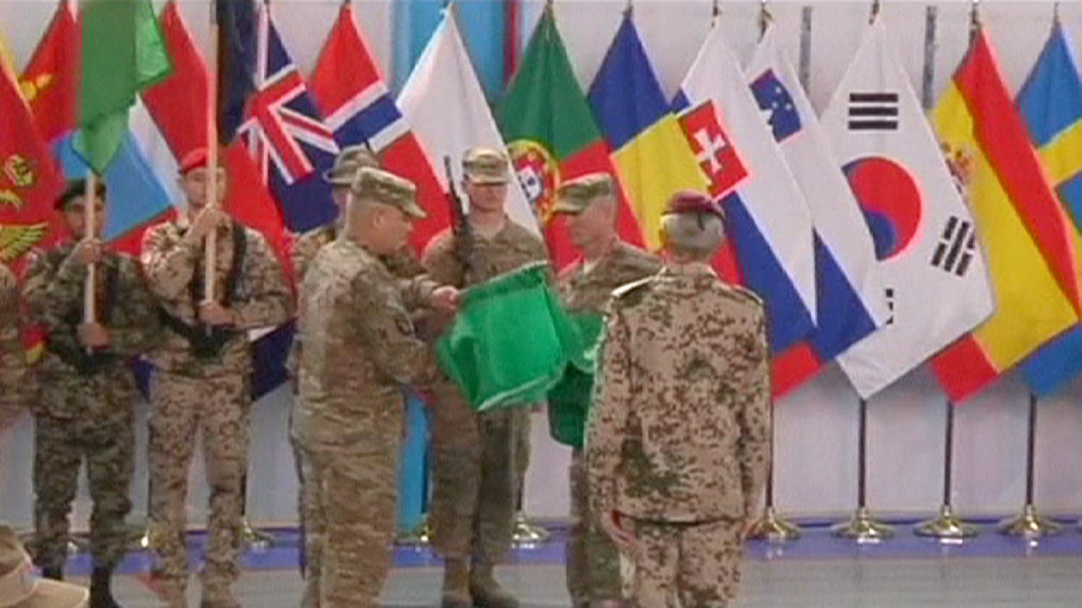 Véget ért a NATO-misszió Afganisztánban