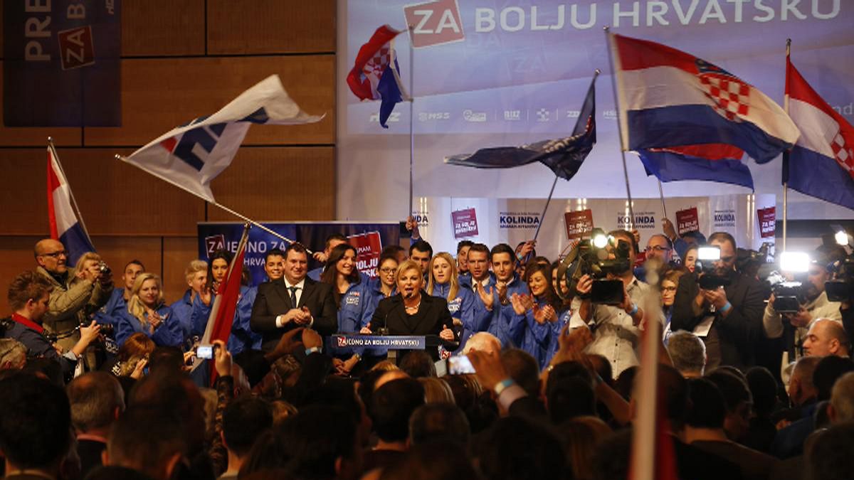 Hırvatistan'da cumhurbaşkanlığı seçimleri ikinci tura kaldı