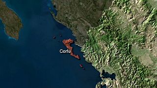 Schiff sendet SOS vor Korfu