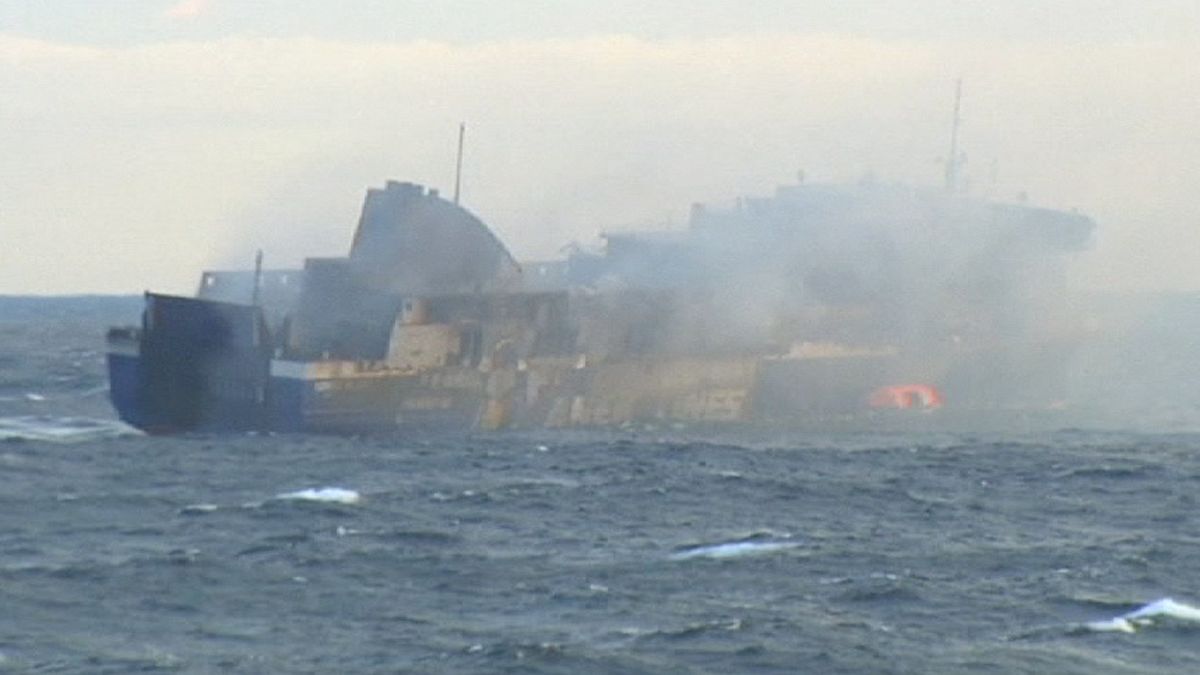 La fiscalía italiana cree que podría haber más muertos por el incendio del barco en el mar Adriático