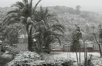 برد وثلوج غير معتاد في جنوب إيطاليا