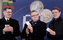 Bevezették az eurót Litvániában