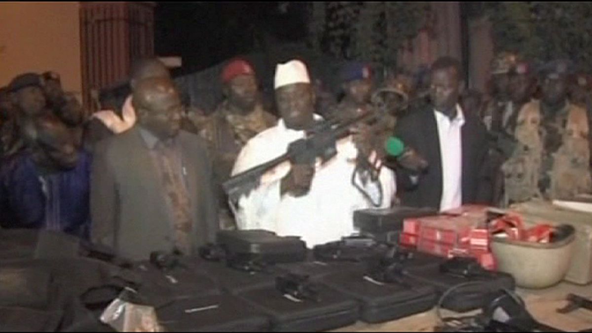 Gambias Präsident beschuldigt nach Putschversuch Gegner im Ausland