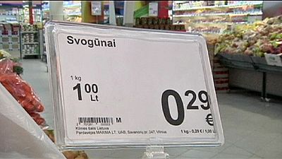 Litauen tritt der Eurozone bei
