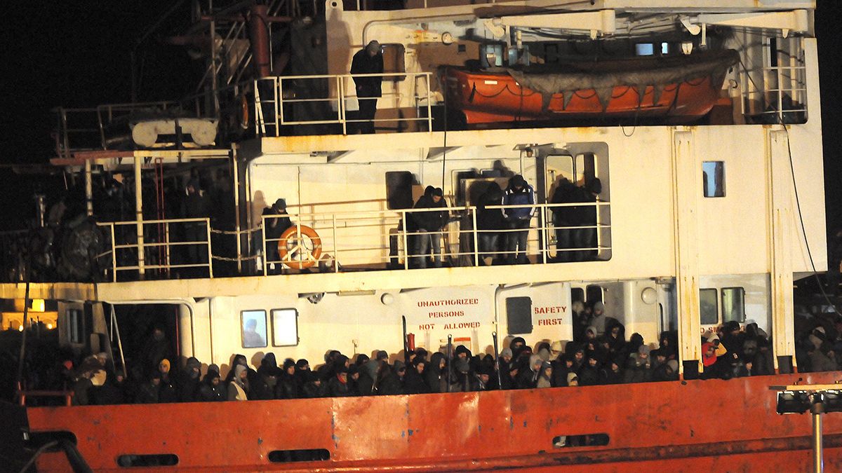 Italy rescues another abandoned migrant ship