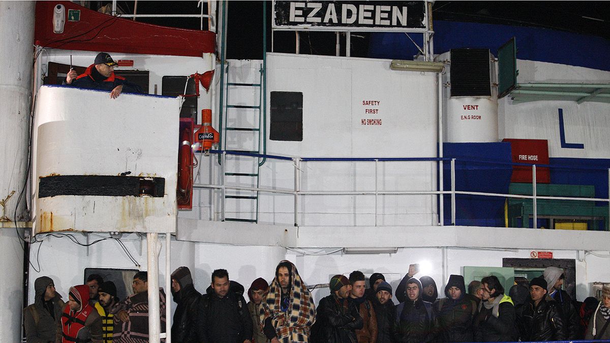 Syrian migrants paid thousands to board decrepit ship abandoned by crew
