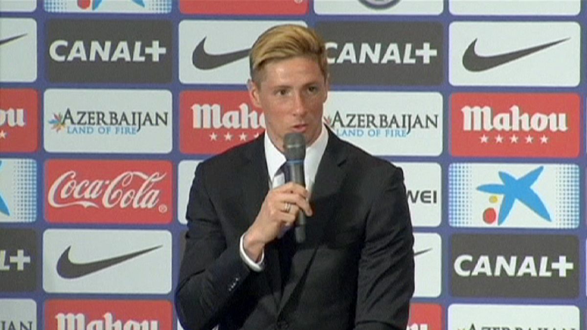 Do "9" ao "19", 45 mil saúdam regresso de Torres ao Atlético de Madrid