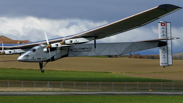 Solar Impulse plane set to circle world using renewable energy Solar Impulse plane set to circle world using renewable energy