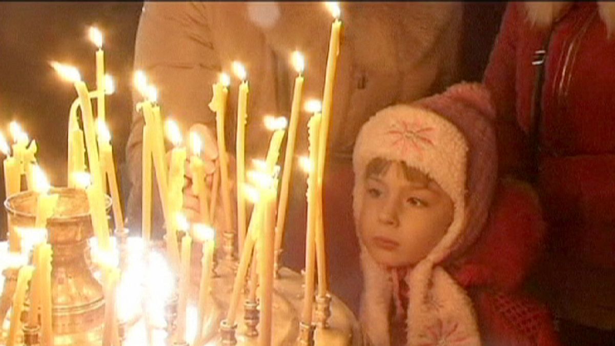 Украина в Рождество молится о мире
