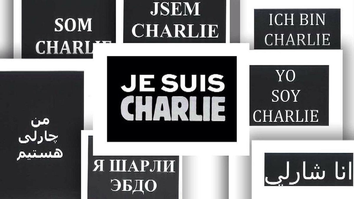 Solidarität mit Charlie Hebdo auf den Titelseiten der europäischen Presse