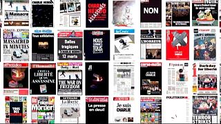 Charlie Hebdo için 72 manşet