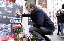 La sede de 'Charlie Hebdo', lugar de peregrinaje