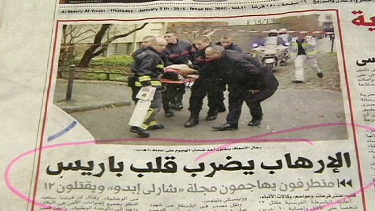 Journalists in Egypt condemn Charlie Hebdo attack