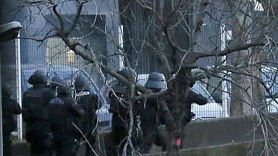 Полицейская операция у Венсенских ворот Парижа