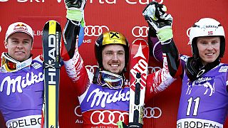 Alpesi-sí vk - Hirscher nem lankad