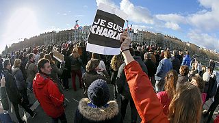 Thousands out on the streets of Lyon in massive show of solidarity