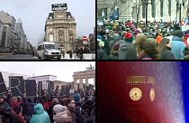 مظاهرات تضامنية مع فرنسا في العديد من مدن العالم