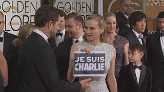 George Clooney is Charlie at Golden Globes ceremony