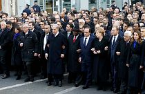 Charlie Hebdo – des chefs d'état "ennemis" de la presse à la marche républicaine