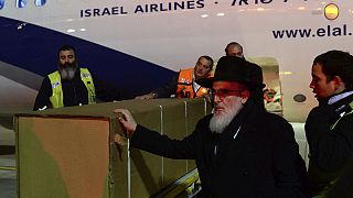 Jewish victims of Paris supermarket killings arrive in Israel for burial