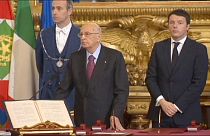 رئيس الوزراء الايطالي: جورج نابوليتانو سيترك منصبة خلال الساعات المقبلة