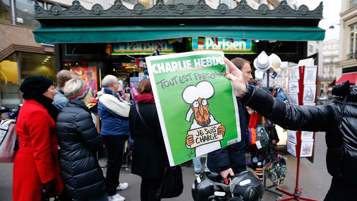 Charlie Hebdo Sells Out Within Minutes More Copies Scheduled For Release Euronews