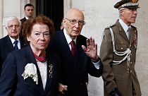 İtalya Cumhurbaşkanı Napolitano görevinden ayrıldı