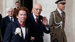 Italian President Giorgio Napolitano resigns