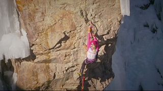 Canada's Will Gadd triumphs at Colorado ice climbing contest