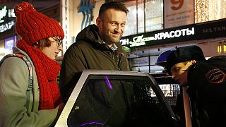 Kremlin critic Navalny detained by Moscow police for breaking house arrest terms