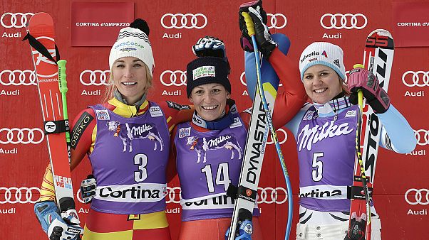 Überraschungssieg bei Weltcup-Abfahrt in Cortina Überraschungssieg bei Weltcup-Abfahrt in Cortina