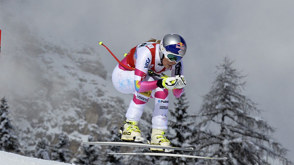Vonn the bomb defies gravity and serious injury to equal the record of World Cup wins