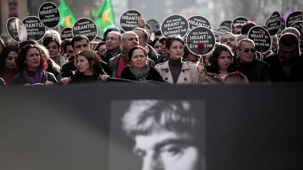 ترکیه: راهپیمایی ارامنه در اعتراض به عدم رسیدگی به پرونده قتل یک روزنامه نگار