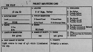 Amerikan UFO belgelerinde Türkiye
