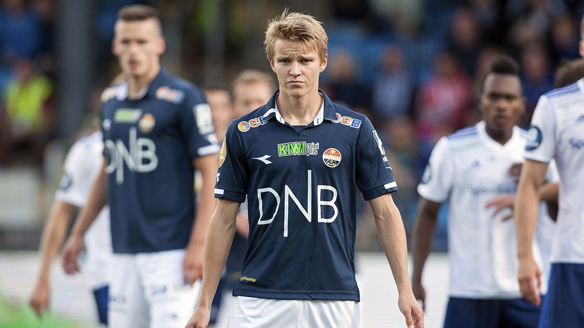 Ødegaard, el niño prodigio del fútbol noruego vestirá la camiseta del Real Madrid