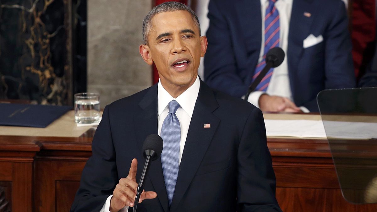 Obama calls on Republicans to end partisan politics in his sixth State of the Union