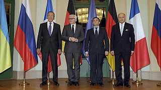 Ukraine : Berlin, Paris, Moscou et Kiev appellent à mettre fin aux hostilités