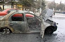 Mueren varios pasajeros de un trolebús en un bombardeo en Donetsk
