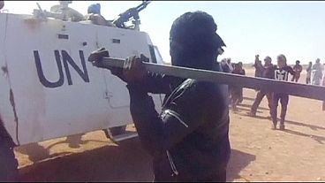 Hundreds in Mali protest over UN air-strikes