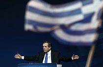 Greek election: Samaras makes final plea to voters, as polls show Syriza lead
