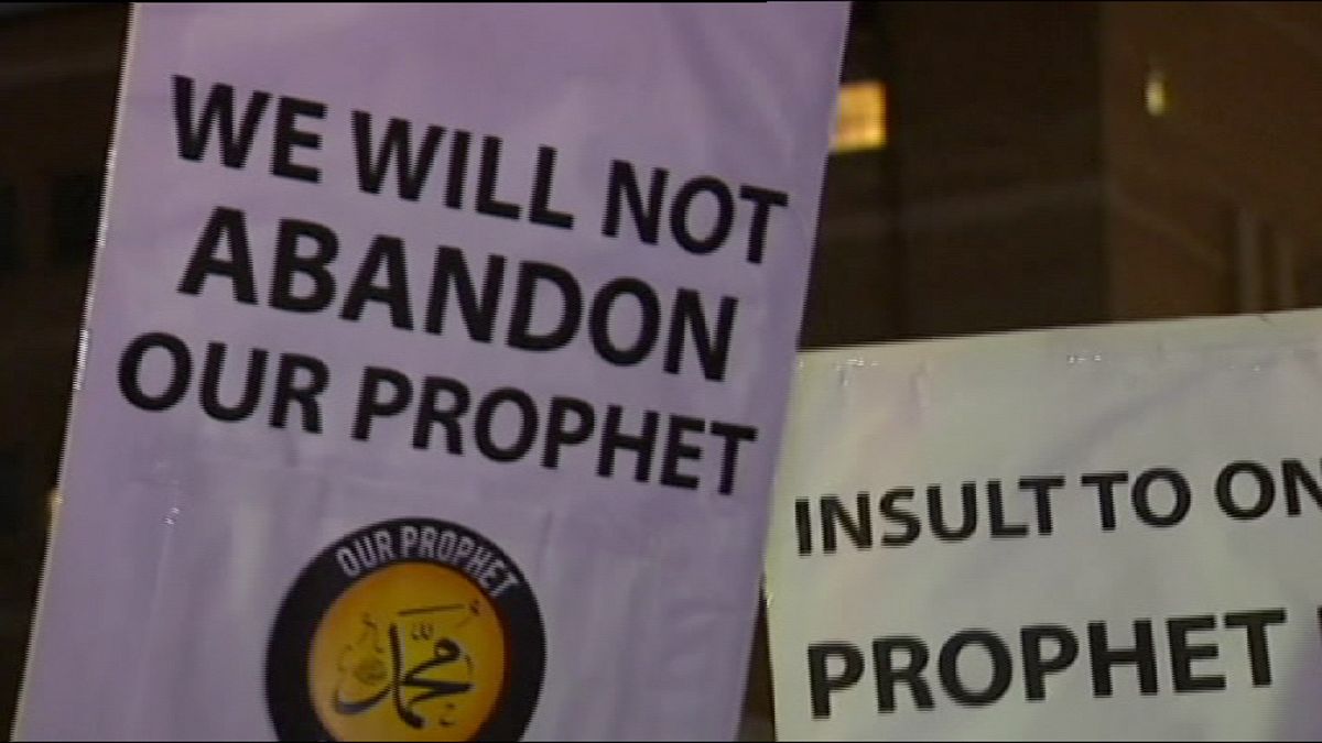 Manifestation anti-Charlie dans la banlieue de Sidney